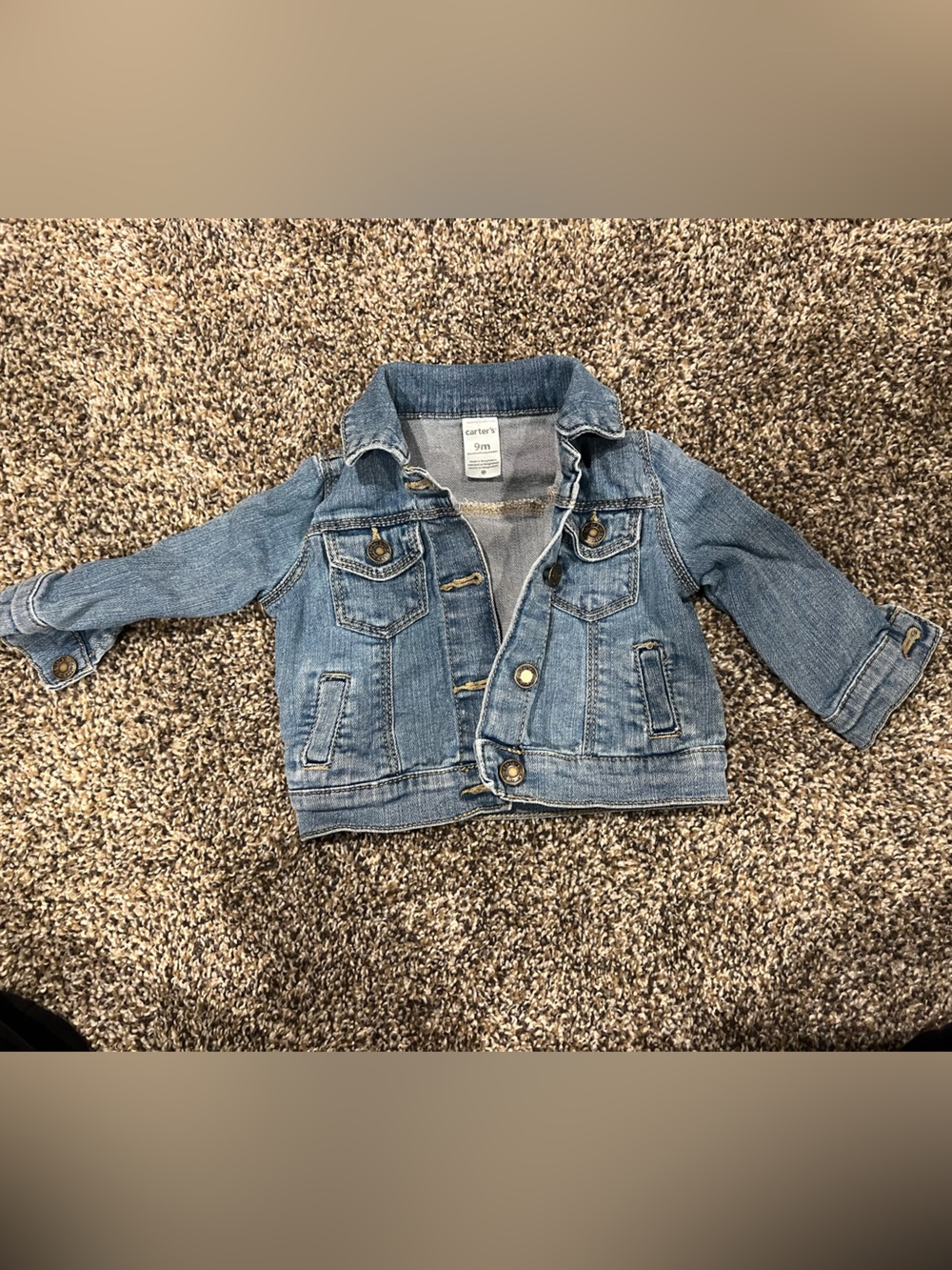 Carter's Light Blue Denim Jacket for Kids
